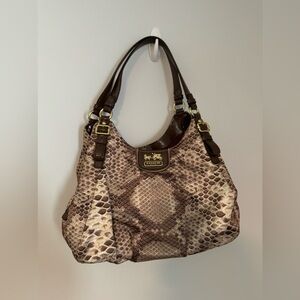 Coach Snakeskin Purse